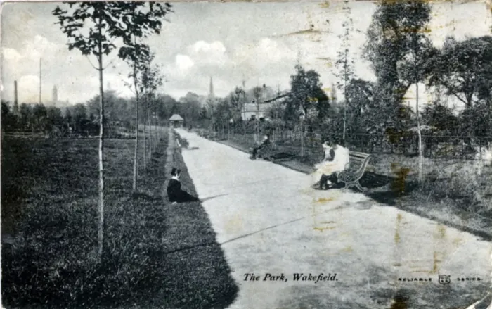 Framed Print : The Park, Wakefield, Yorkshire Framed Print : The Park, Wakefield, Yorkshire