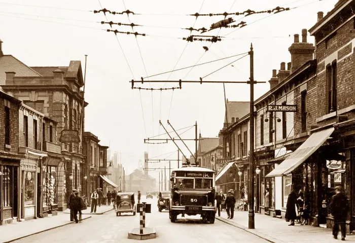 Framed Print : Parkgate - Broad Street Rotherham Framed Print : Parkgate - Broad Street Rotherham