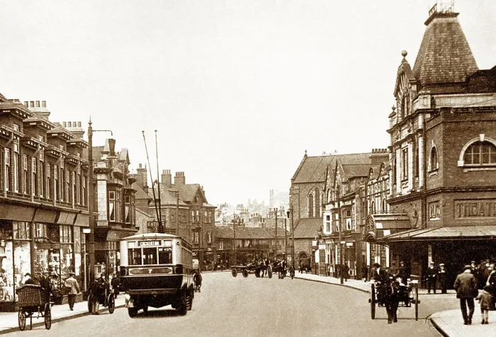 Framed Print : Parkgate, Darlington, early 1900s Framed Print : Parkgate, Darlington, early 1900s