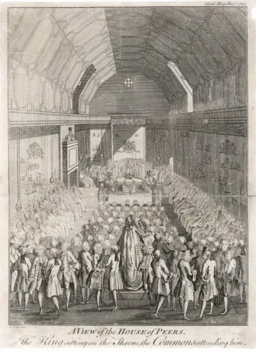 Framed Print : Parliament 1769 Framed Print : Parliament 1769