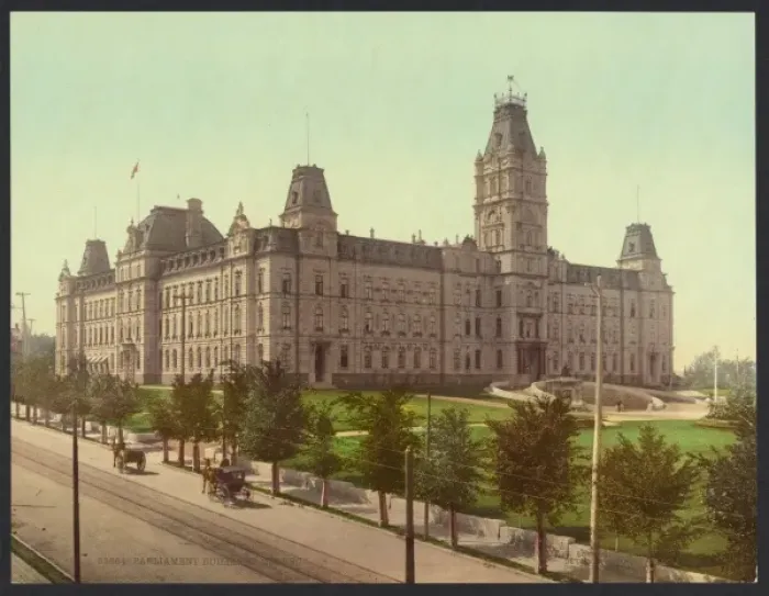 Framed Print : Parliament buildings, Quebec Framed Print : Parliament buildings, Quebec