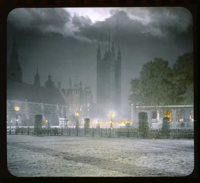 Framed Print : PARLIAMENT / LANTERN SLIDE Framed Print : PARLIAMENT / LANTERN SLIDE