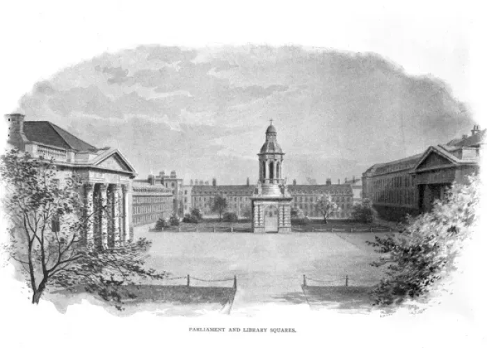 Framed Print : Parliament and Library Squares (Dublin) Framed Print : Parliament and Library Squares (Dublin)
