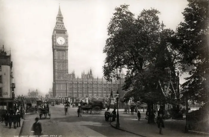 Framed Print : Parliament Square, Ben Ben, Westminister London Framed Print : Parliament Square, Ben Ben, Westminister London