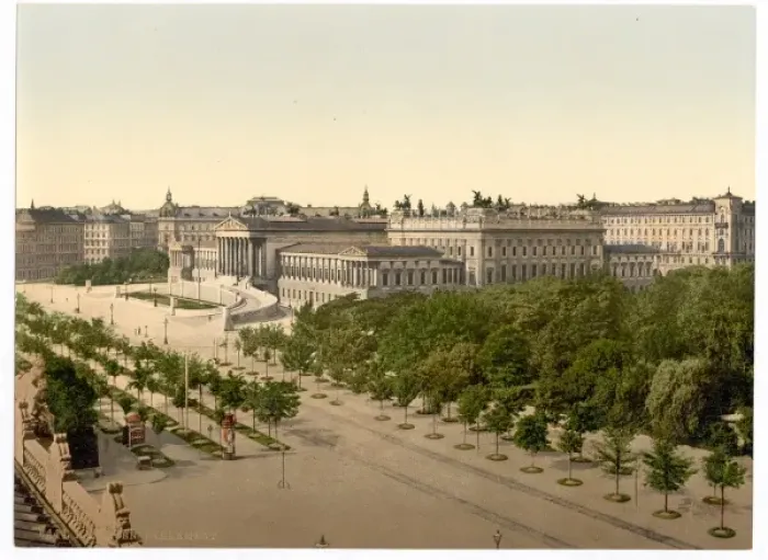 Framed Print : Parliament, Vienna, Austro-Hungary Framed Print : Parliament, Vienna, Austro-Hungary