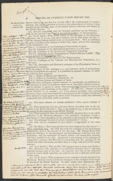 Framed Print : Parliamentary Enquiry into the Affairs of the British Museum Framed Print : Parliamentary Enquiry into the Affairs of the British Museum