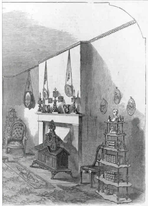 Framed Print : Front parlor in Abraham Lincolns house, Springfield, Ill Framed Print : Front parlor in Abraham Lincolns house, Springfield, Ill