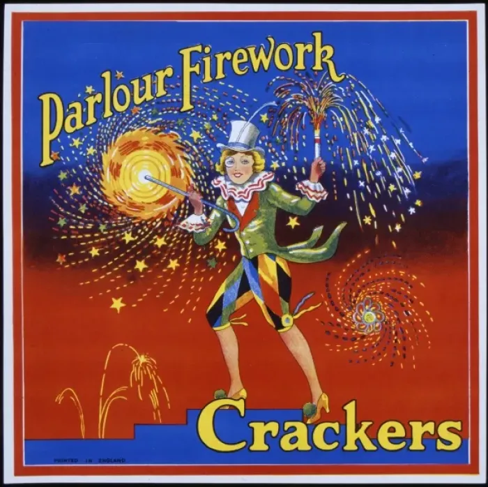 Framed Print : Parlour Firework Crackers Framed Print : Parlour Firework Crackers