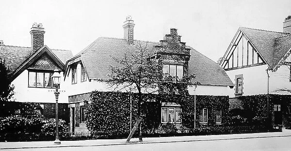 A Parlour House, Port Sunlight Village, early 1900s