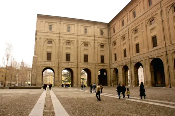 Framed Print : Parma. Pilotta Palace. Exterior Framed Print : Parma. Pilotta Palace. Exterior