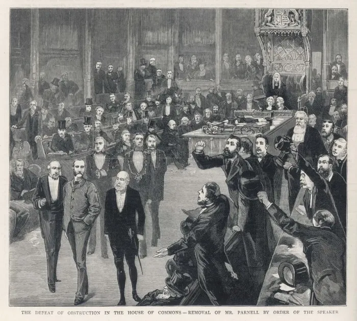 Framed Print : PARNELL REMOVED / 1881 Framed Print : PARNELL REMOVED / 1881