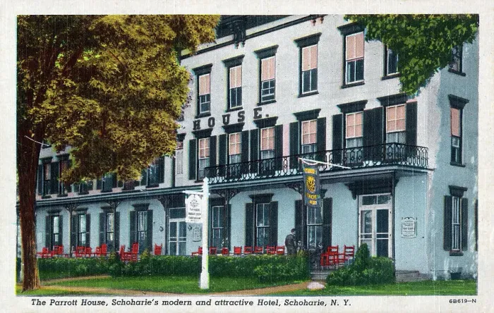 Framed Print : The Parrott House Hotel, Schoharie, NY State, USA Framed Print : The Parrott House Hotel, Schoharie, NY State, USA