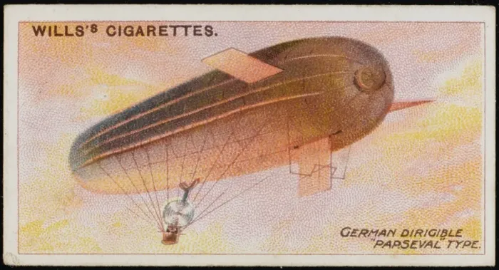 Framed Print : Parseval Airship Framed Print : Parseval Airship