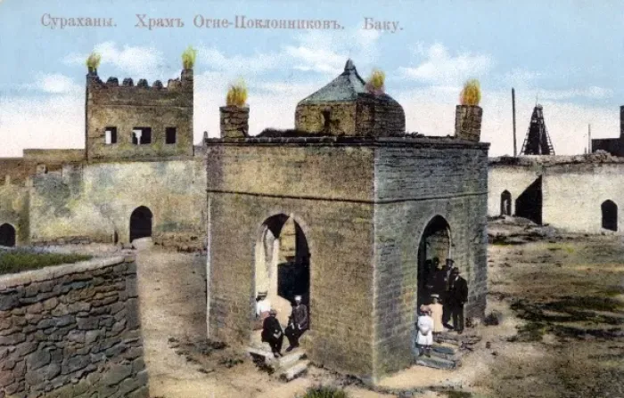 Framed Print : Parsi Fire Temple in Baku, Azerbaijan Framed Print : Parsi Fire Temple in Baku, Azerbaijan
