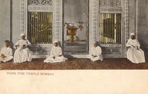 Parsi Fire Temple in Bombay