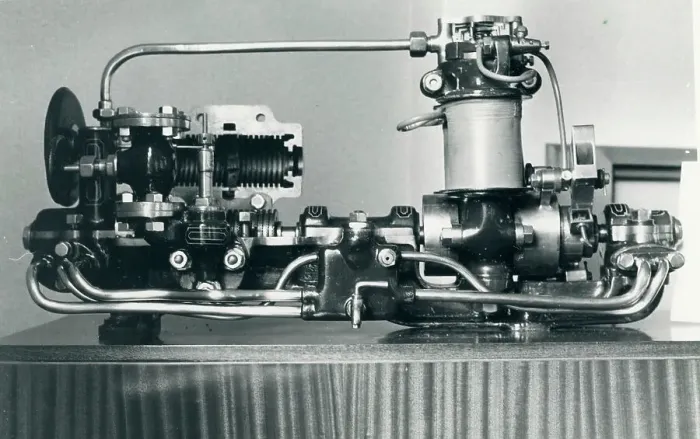 Framed Print : Parson's 1 / 2 turbo-dynamo, 65 volts Framed Print : Parson's 1 / 2 turbo-dynamo, 65 volts