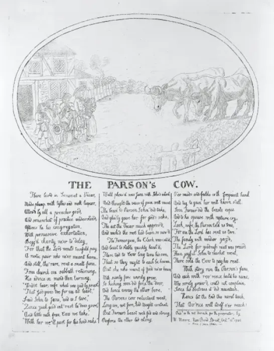 Framed Print : The parsons cow Framed Print : The parsons cow