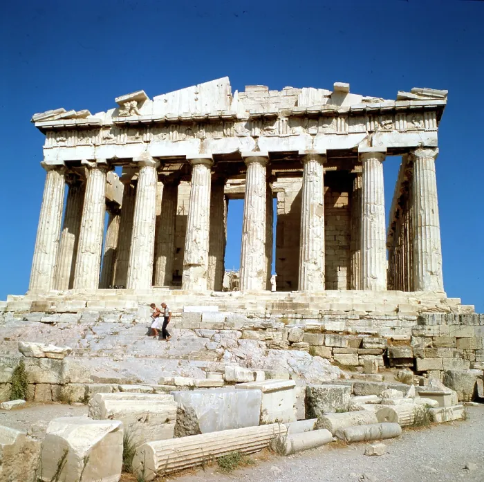 Framed Print : Parthenon, an ancient temple on the Acropolis of Athens The Parthenon is Framed Print : Parthenon, an ancient temple on the Acropolis of Athens The Parthenon is