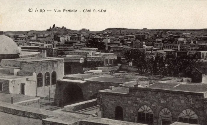 Framed Print : Partial panoramic view of South-eastern Aleppo, Syria Framed Print : Partial panoramic view of South-eastern Aleppo, Syria