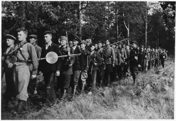 Framed Print : Partisans, Byelorussia Framed Print : Partisans, Byelorussia