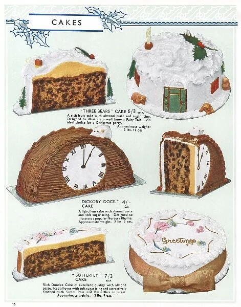 Party Cakes, 1937