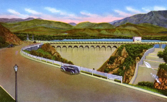 Framed Print : Pasadena, California, USA - Devils Gate Dam, Arroyo Seco Framed Print : Pasadena, California, USA - Devils Gate Dam, Arroyo Seco