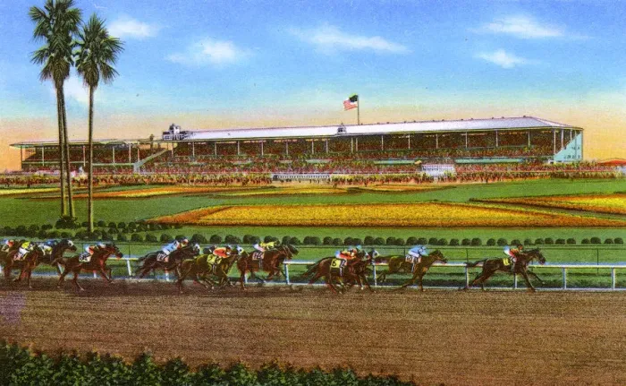 Framed Print : Pasadena, California, USA - Santa Anita Park, Arcadia Framed Print : Pasadena, California, USA - Santa Anita Park, Arcadia