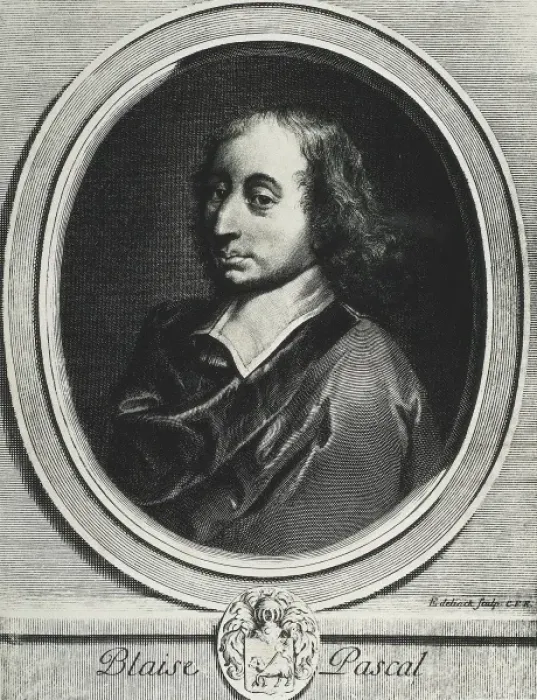 Framed Print : PASCAL, Blaise (1623-1662). French mathematican Framed Print : PASCAL, Blaise (1623-1662). French mathematican