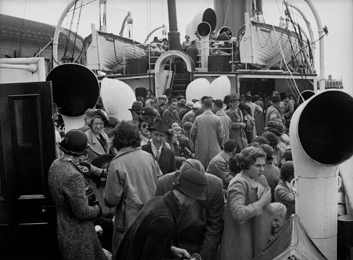 Framed Print : Passengers prepare to disembark from ferry at Dieppe Framed Print : Passengers prepare to disembark from ferry at Dieppe