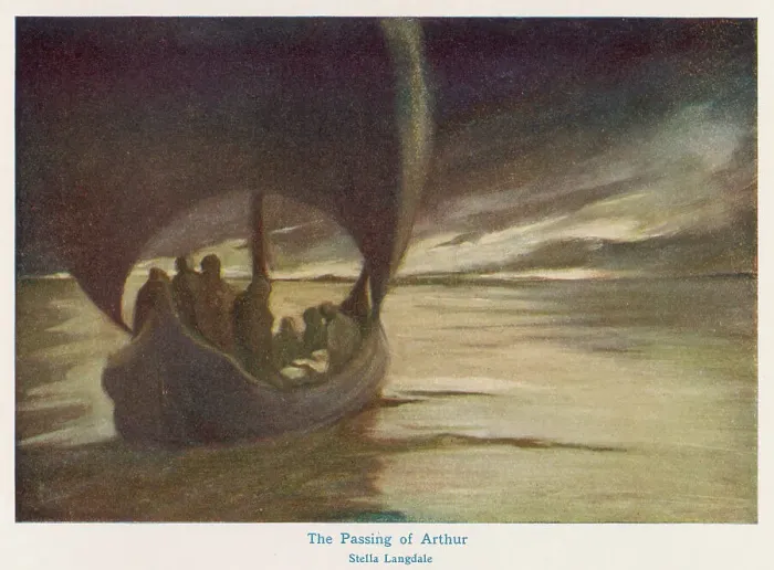 Framed Print : PASSING OF ARTHUR Framed Print : PASSING OF ARTHUR