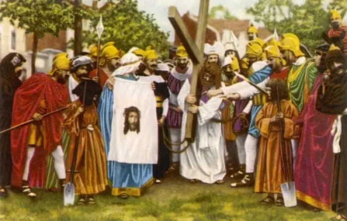 Framed Print : Passion Play Courtrai Framed Print : Passion Play Courtrai