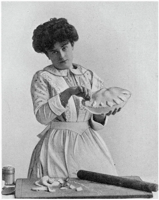 Framed Print : Pastry making - Adding Decoration 1907 Framed Print : Pastry making - Adding Decoration 1907