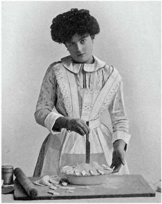 Framed Print : Pastry making - Slit On Top 1907 Framed Print : Pastry making - Slit On Top 1907