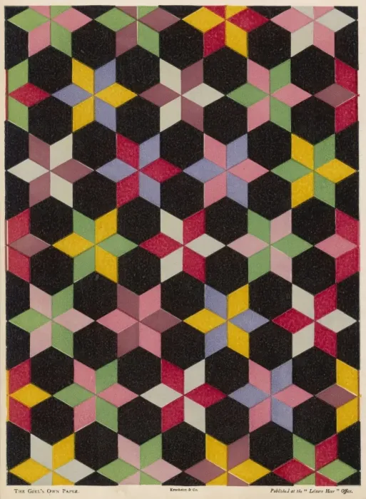 Framed Print : Patchwork Design Framed Print : Patchwork Design