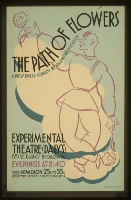Framed Print : The path of flowers A new farce-comedy by Valentine Katayev Framed Print : The path of flowers A new farce-comedy by Valentine Katayev