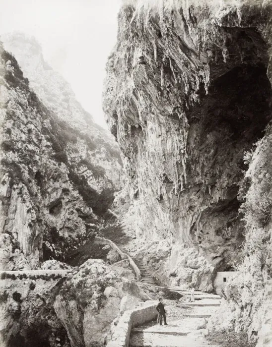 Framed Print : Path to St. Christophes Caves, Amalfi, Italy Framed Print : Path to St. Christophes Caves, Amalfi, Italy