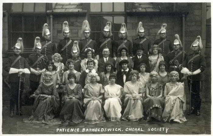Framed Print : Patience Barnoldswick Choral Society, Lancashire, England Date: circa 1910 Framed Print : Patience Barnoldswick Choral Society, Lancashire, England Date: circa 1910