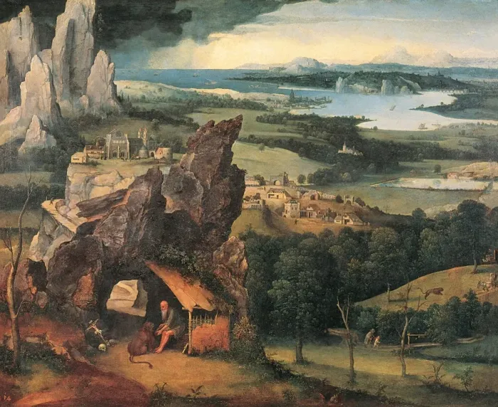 Framed Print : Patinir, Joachim (1480-1524) Framed Print : Patinir, Joachim (1480-1524)