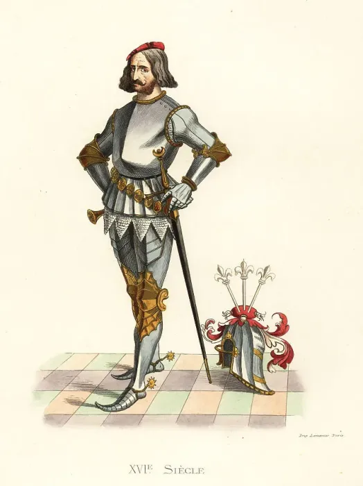 Framed Print : Patrician of Nuremberg in armour, 16th century Framed Print : Patrician of Nuremberg in armour, 16th century