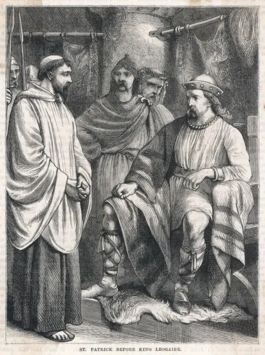 Framed Print : Patrick and Leogaire Framed Print : Patrick and Leogaire