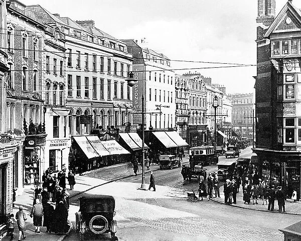 Patrick Street, Cork, Ireland, early 1900s