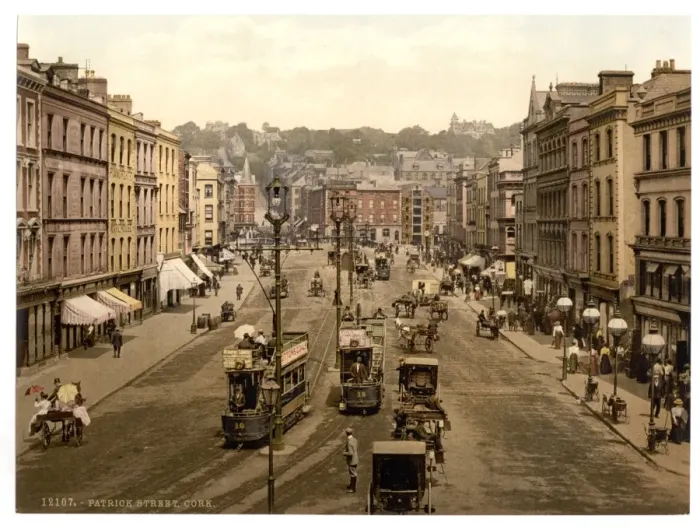 Framed Print : Patrick Street (i. e. St. Patrick Street), Cork. County Cork Framed Print : Patrick Street (i. e. St. Patrick Street), Cork. County Cork