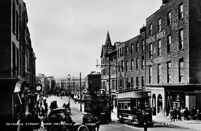 Framed Print : Patricks Street, Cork, Munster, Ireland
