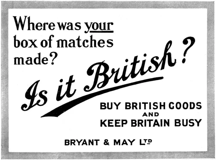 Framed Print : Patriotism / Matchbox 1928 Framed Print : Patriotism / Matchbox 1928