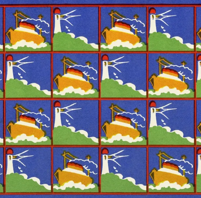 Framed Print : A pattern of ships Framed Print : A pattern of ships