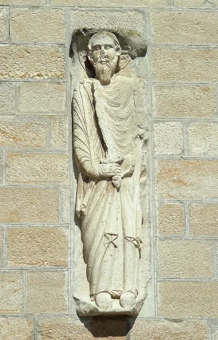 Framed Print : Paul the Apostle (c. 5-c. 64 or 67). Romanesque style Framed Print : Paul the Apostle (c. 5-c. 64 or 67). Romanesque style