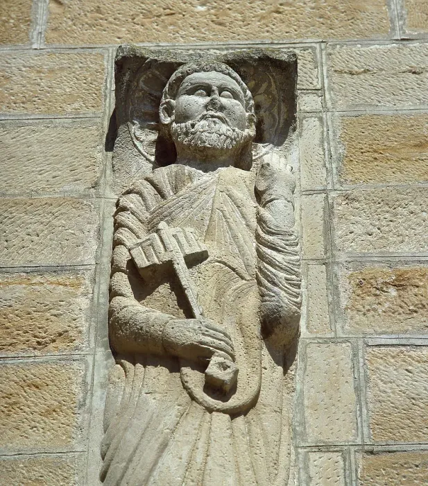 Framed Print : Paul the Apostle (c. 5-c. 64 or 67). Romanesque style Framed Print : Paul the Apostle (c. 5-c. 64 or 67). Romanesque style