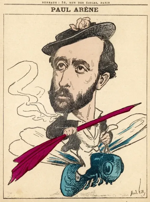 Framed Print : Paul Auguste Arene / Gill Framed Print : Paul Auguste Arene / Gill