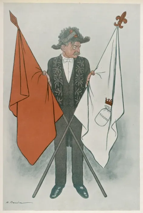 Framed Print : Paul Bourget (Fantasio) Framed Print : Paul Bourget (Fantasio)
