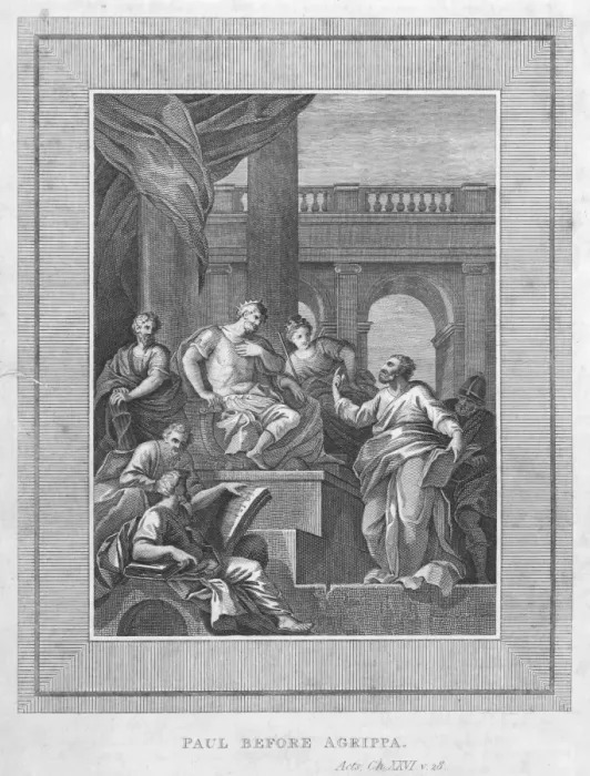 Framed Print : Paul before Marcus Julius Agrippa II Framed Print : Paul before Marcus Julius Agrippa II